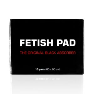 Fetish Pad - The Original Black Absorber: Saugfähige Unterlage 15er Pack