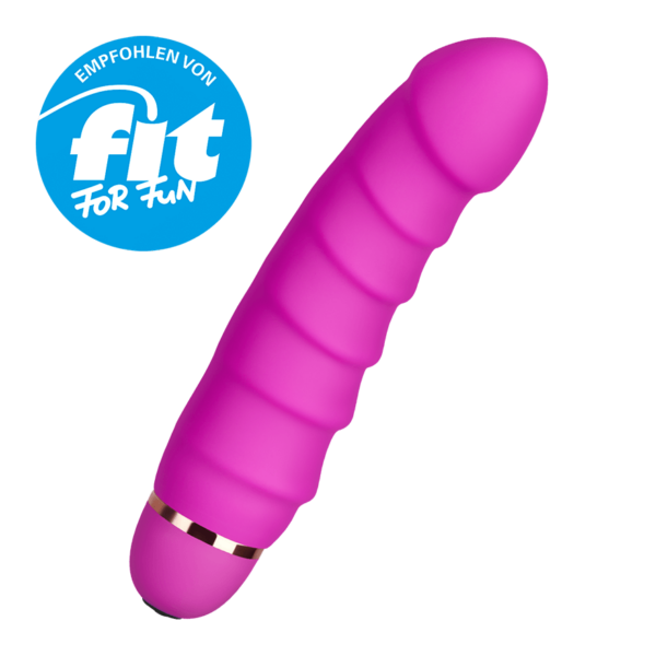 G-Punkt-Vibrator aus Silikon, 17cm