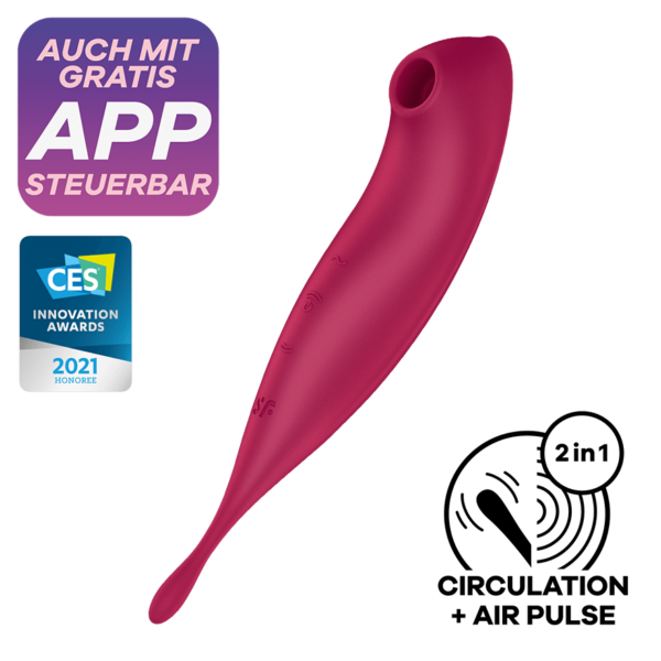 Satisfyer Twirling Pro Connect App, 20cm