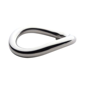 Black Label Ergo Ring: Edelstahl-Penisring (40mm)