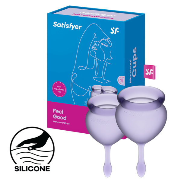 Satisfyer Feel Good - Menstrual Cup Set, 15&20ml