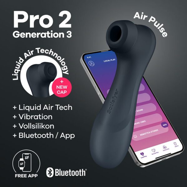 Satisfyer Pro 2 Generation 3 Connect App, 16,5cm