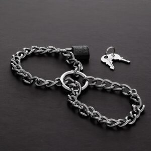 Triune Chain Cuffs: Edelstahl-Handfesseln