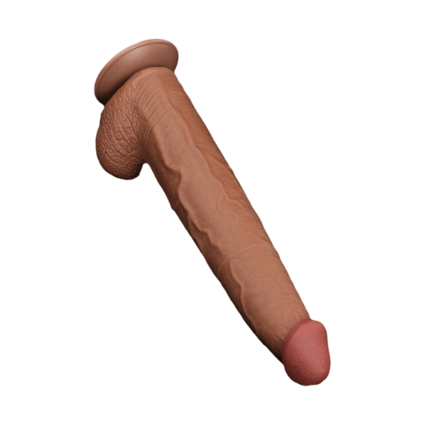 Sliding Skin Dildo, 34 cm