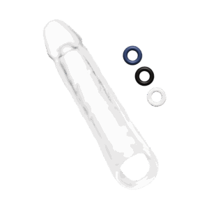 3" See-Thru Penis Extender, 23,9 cm