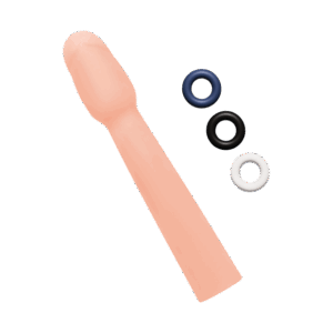 Realistic 2" Penis Extender, 18 cm