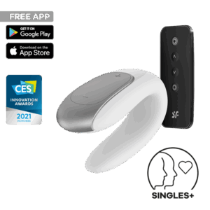 Satisfyer Double Fun Connect App, 9,5 cm, mit Fernbedienung