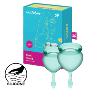 Satisfyer Feel Good - Menstrual Cup Set, 15 & 20 ml