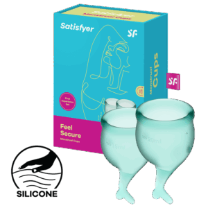 Satisfyer Feel Secure - Menstrual Cup Set, 15 & 20 ml