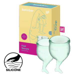 Satisfyer Feel Secure - Menstrual Cup Set, 15 & 20 ml