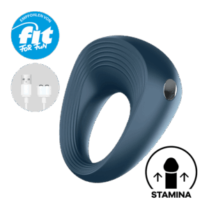 Satisfyer Power Ring aus Silikon, 2,5 - 5 cm