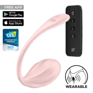 Satisfyer Ribbed Petal Connect App, 11 cm