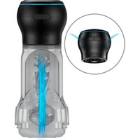 2-teiliges Masturbator-Set „Feel Pocket Stroker Crystal + PowerBlow Combo“