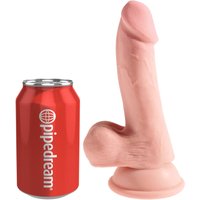 Dildo „6,5" Triple Density Cock with Balls“, 17 cm