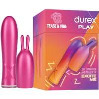 Minivibrator „Tease & Vibe“ inklusive Bunny-Aufsatz
