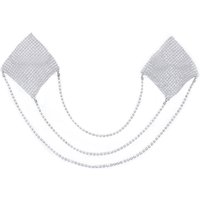 Nippelsticker „Square“ mit 3 Verbindungsketten