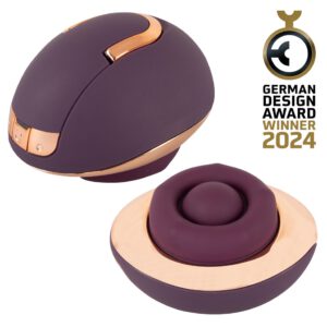 Auflegevibrator „Rotating Vulva Massager“ mit Haltering