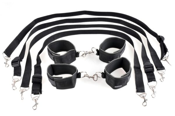 Bettfessel-Set „Cuff & Tether Set“