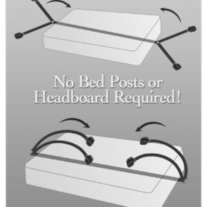 Bettfesseln „Bed Bindings Restraint Kit“, aus reißfestem Polyamid