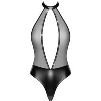 Body im stylischen Material-Mix