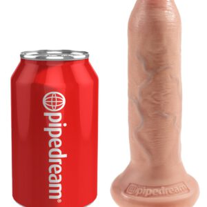Dildo „6" Uncut Cock“ mit beweglicher Vorhaut