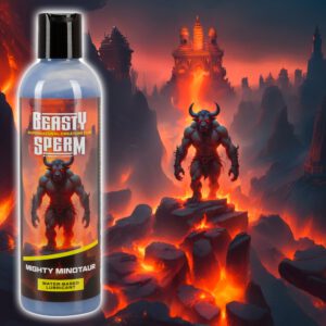 Gleitgel „Beasty Sperm Mighty Minotaur“ auf Wasserbasis