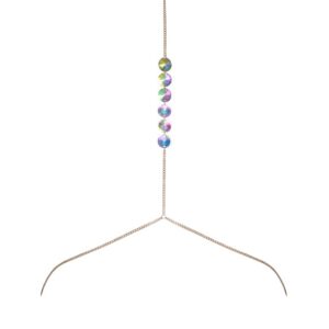 Körperkette mit Hologramm-Pailletten