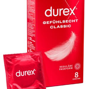 Kondome „Gefühlsecht Classic“, transparent