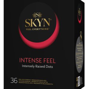 Latexfreie Kondome „Intense Feel“, genoppt