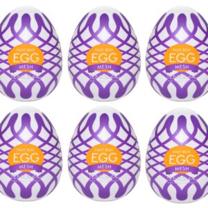 Masturbator „Egg Mesh“ mit Netzgitter-Stimulationsstruktur