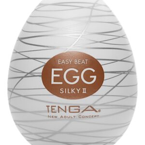 Masturbator „Egg Silky II“ mit neuer Rillenfaden-Stimulationsstruktur