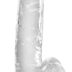 Naturdildo „7“-Cock with Balls“ mit Saugfuß