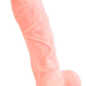 Naturdildo „Medical Silicone Dildo“, 18 cm, mit Saugfuß