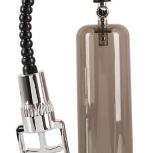 Penispumpe „Chrome Line“ mit Mess-Skala