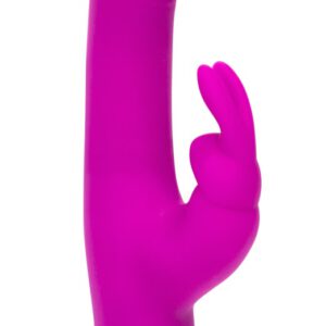 Rabbitvibrator „Realistic Slim“ mit 12 Vibrationsmodi und 2 Motoren, 24 cm