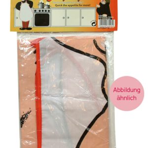 Schürze mit Comicprint eines nackten Mannes