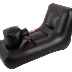 Sex-Liege „Dark Magic Thrusting Bed“ mit Stoßfunktion + 3 Vibratoren + Fußpumpe