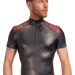 Shirt im zweifarbigen Mattlook