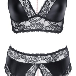 Soft-BH plus Straps-Slip ouvert im Mattlook mit Spitze