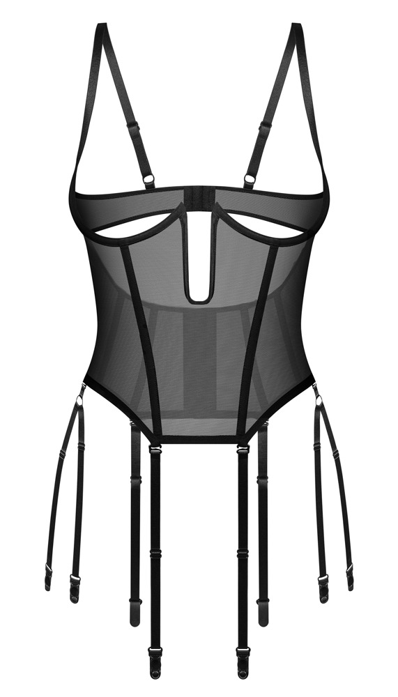 Straps-Corsage „Euphori“ aus Powernet