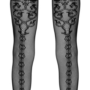 Straps-Strumpfhose in Strapsgurt-Optik