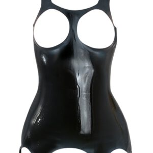 Strapshemd aus Latex, busenfrei
