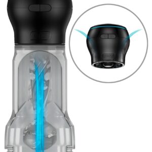 2-teiliges Masturbator-Set „Feel Pocket Stroker Crystal + PowerBlow Combo“