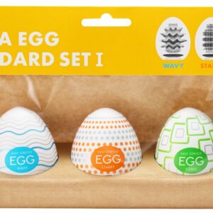 3-teiliges Masturbator-Set „Egg Standard Set 1“