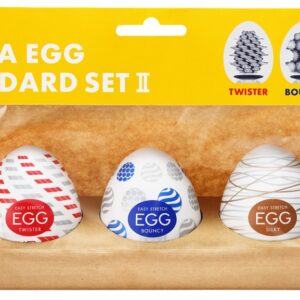 3-teiliges Masturbator-Set „Egg Standard Set 2“