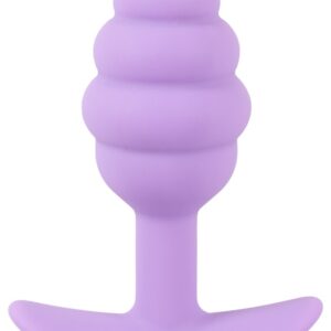 Analplug „Mini Butt Plug“ mit starker Rillenstruktur
