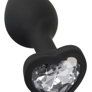 Analplug „Silicone Butt Plug“, mit Schmuckstein