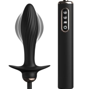 Analvibrator „Auto-Throb Inflatable Vibrating Plug“ zum Aufpumpen