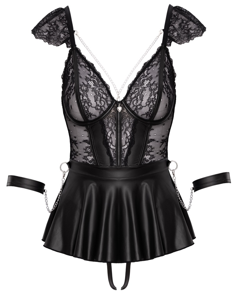 Babydoll inklusive Ouvert-String