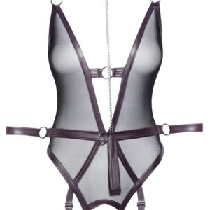 Bondage-Body inklusive Fesseln und Leine